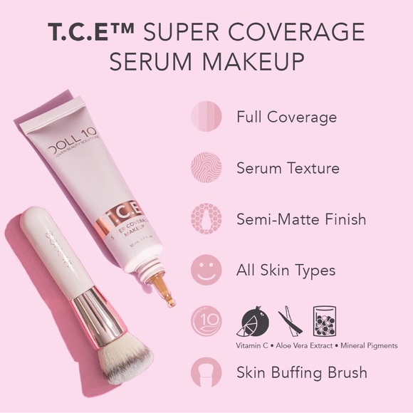 T.C.E. SUPERSIZE SUPER COVERAGE SERUM MAKEUP 2 fl oz - Picture 7 of 7